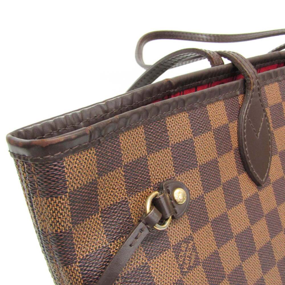 LOUIS VUITTON Brown Damier Neverfull MM Tote Bag - Picture 6 of 15